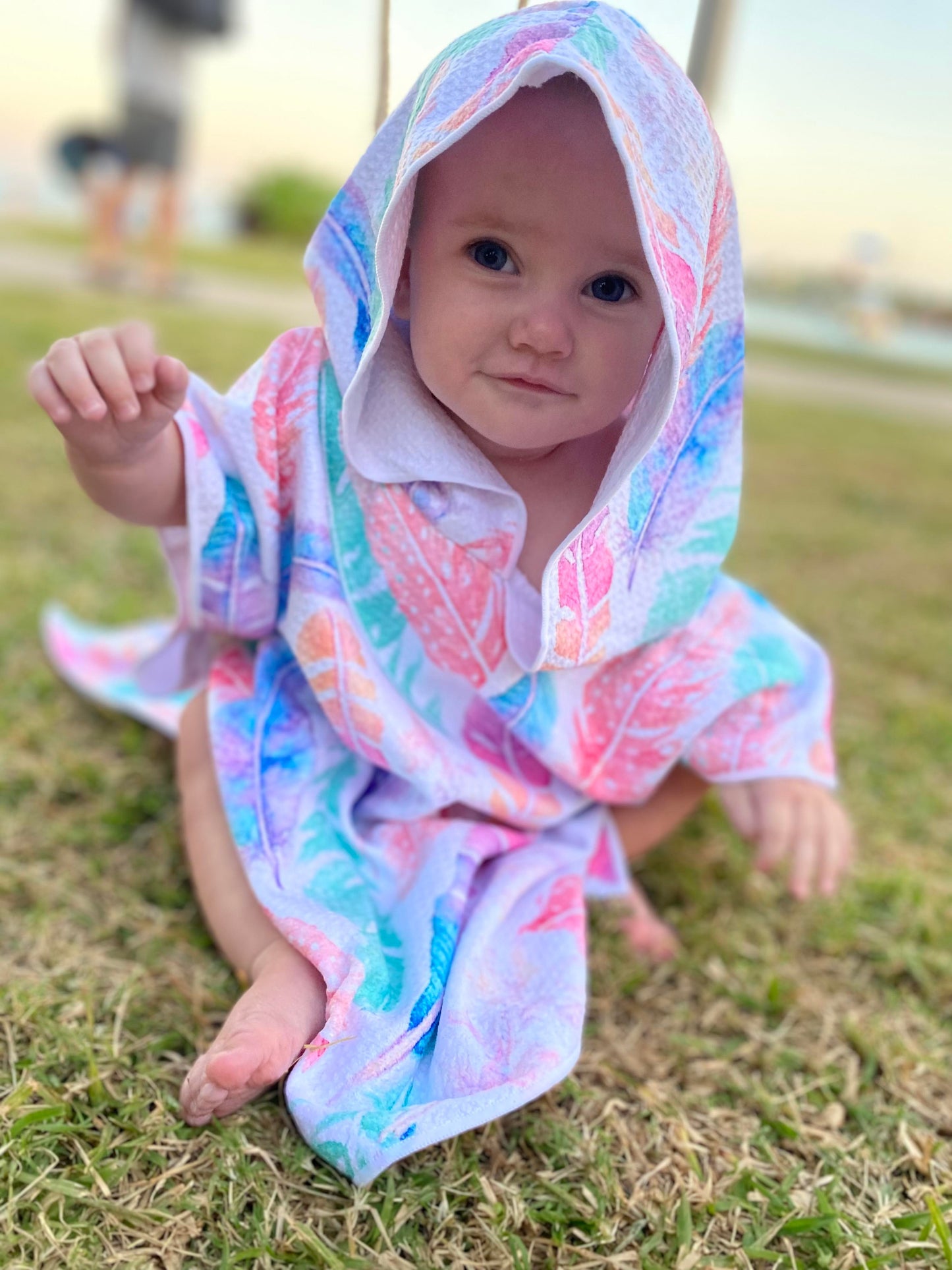 Baby Sand-Free Hooded Towels